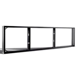 LED Panelen Deckenrahmen - 120x30cm - Schwarz - Geeignet für backlit - und Seitenbeleuchtungs panelen
