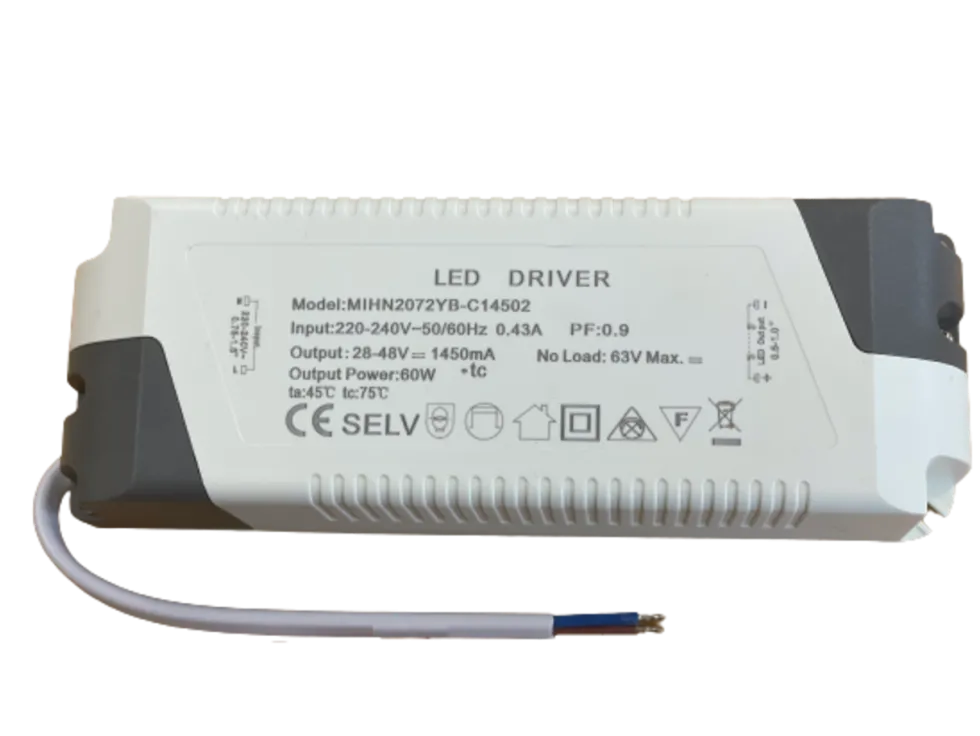 LED Panel Trafo 60W Constant Current Output - Nicht dimmbar- Flimmerfrei