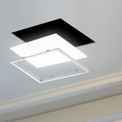 LED Panel - 120x30cm Rahmensystem - Weiß Aluminium