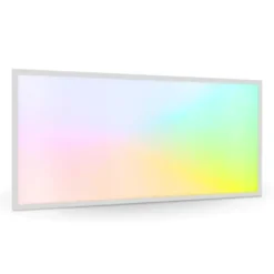LED-Panel 120x60cm 24V - IP41 - Pro Slim Line - 48W 4800Lm - RGB-CCT | RF 2.4 GHz - UGR22 Opal - 3 Jahre Garantie