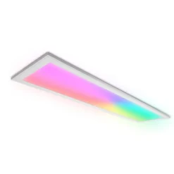 LED-Panel 120x30cm 24V - IP41 - Pro Slim Line - 36W 3600Lm - RGB-CCT | RF 2.4 GHz - UGR22 Opal - 3 Jahre Garantie