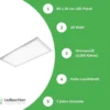 LED Panel 30x60 cm - 24W - Warmweiß - 3000K 2125Lm inkl. Trafo 5 Jahre Garantie