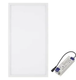 LED Panel 30x60 cm - 24W - Warmweiß - 3000K 2125Lm inkl. Trafo 5 Jahre Garantie