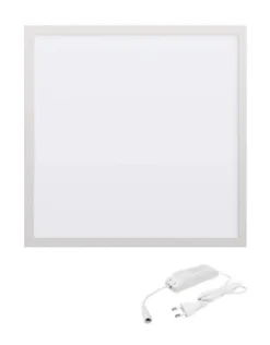 LED Panel 60x60 40W 3000K 4000Lm inkl. Trafo 1.5m Netzkabel. 5 Jahre Garantie - flimmerfrei