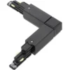 LED 3-Phasen Schienenverbinder Schwarz Zubehör | Eck 90-Grad Verbindung L Verbinder - 3-Phasen Universal 230V