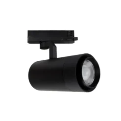 LED 3-Phasen Stromschienenstrahler Pava 19-42W 1800-3200lm schwarz 20-45° Warmweiß 3000K