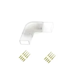 LED RGB Leuchtband 4 Pin Verbinder Eckverbindung L-Verbinder