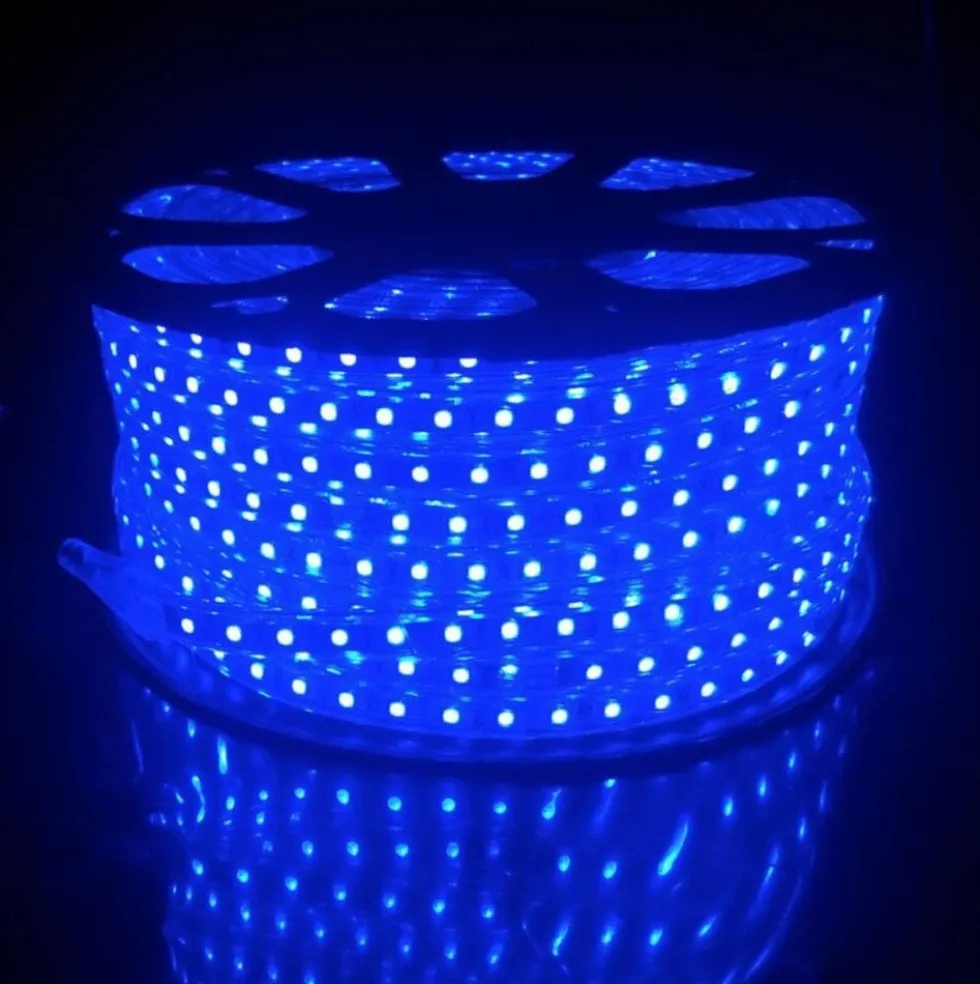 LED RGB Leuchtband V1 – 2 m – Direktbetrieb 230 V – 1-knöpfige Bedienung