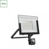 Led-Scheinwerfer Aluminium Schwarz 50W 4300lm 100D - 840 Kaltweiß | IP44 - Bewegungs- Und Lichtsensor - Symmetrisch