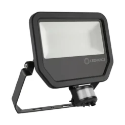 Led-Scheinwerfer Aluminium Schwarz 41W 6000lm 100D - 840 Kaltweiß | IP66 - Bewegungs- Und Lichtsensor - Symmetrisch