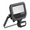 Led-Scheinwerfer Aluminium Schwarz 17W 2400lm 100D - 840 Kaltweiß | IP65 - Bewegungs- Und Lichtsensor - Symmetrisch