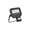 LED-Scheinwerfer Sensor GEN 3 Schwarz 10W 1200lm 100D - 840 Kaltweiß | IP65 - Bewegungs- und Lichtsensor - Symmetrisch