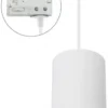 LED Schienenstrahler CHLOE - GU10 Fassung - 250V - Ø93x123mm - Weiß
