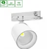 LED Schienenstrahler 3-Phasen - Weiss - 32W-40W - 3200-3800Lm - Multi Lumen Switch | 3000K 930 Warmweiß - 5 Jahre Garantie