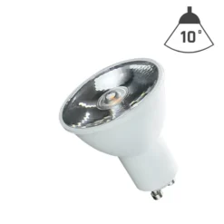 LED Spot GU10 - 6W entspricht 40W - 4000K Neutralweiß - 10° Abstrahlwinkel