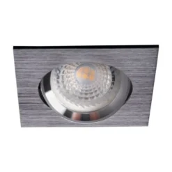 LED Strahler Einbaurahmen Schwarz - Sägegröße 70-75mm Außengröße 82x82mm
