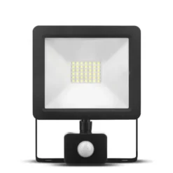 LED Strahler mit Bewegungssensor - 30W entspricht 270W - Lichtfarbe optional - 3 Jahre Garantie