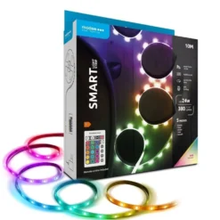 LED-Streifen – 10 m, 24 W – RGB – Komplettset – inkl. Fernbedienung