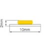 LED-Streifen Prime 5 Meter 24V - 320LEDs/m - COB - 8W/m - 927 Warmweiß | 8mm - IP66 - Höchste Farbwiedergabe