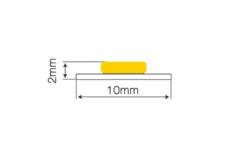 LED-Streifen Prime 5 Meter 24V - 320LEDs/m - COB - 8W/m - 927 Warmweiß | 8mm - IP66 - Höchste Farbwiedergabe