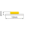 LED-Streifen Prime 5 Meter 24V - 480LEDs/m - COB - 18W/m - 930 Warmweiß | 10mm - IP20 - Höchste Farbwiedergabe