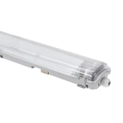LED T8 / G13 - 60cm - IP65 Wasserdichte Halterung - für Feuchtraum - Wannenleuchte - IK10