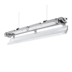 LED T8 / G13 - 60cm - IP65 Wasserdichte Halterung - für Feuchtraum - Wannenleuchte - IK10
