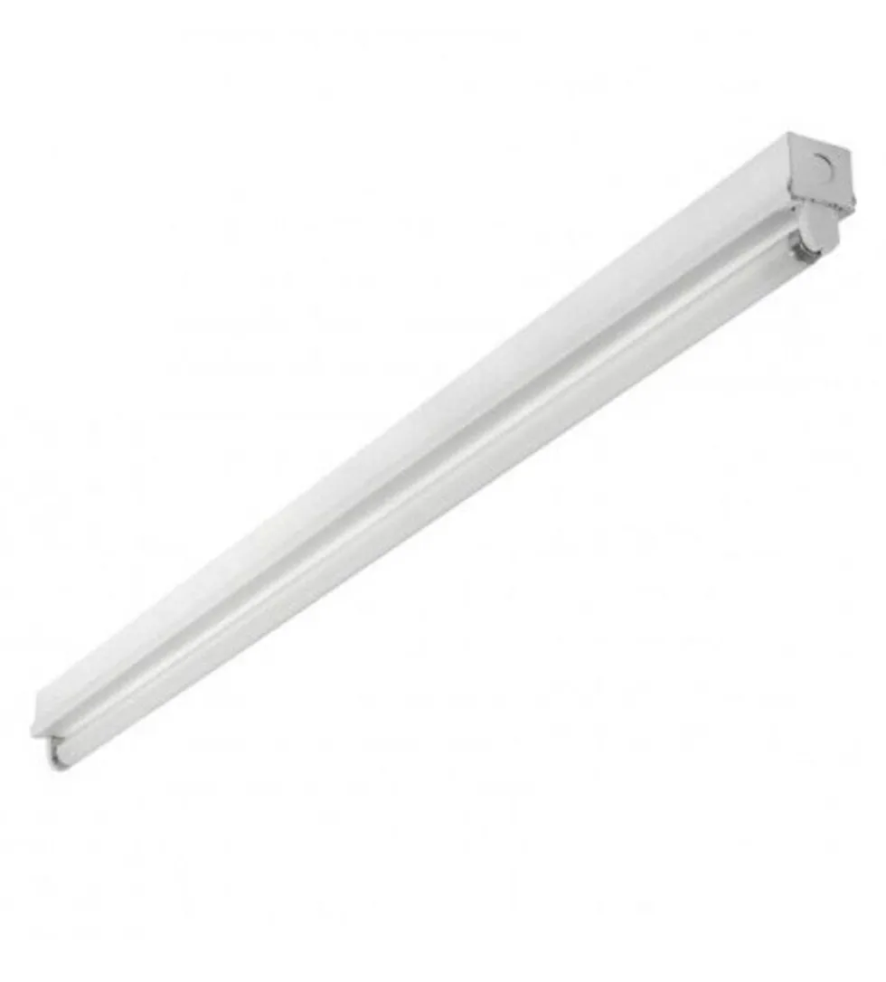 LED TL-Leuchte 120 cm – Einzel oder Doppel – IP20 – T8 G13 – Aluminium weiß