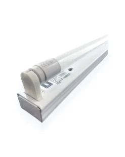 LED TL-Leuchte 120 cm – Einzel oder Doppel – IP20 – T8 G13 – Aluminium weiß