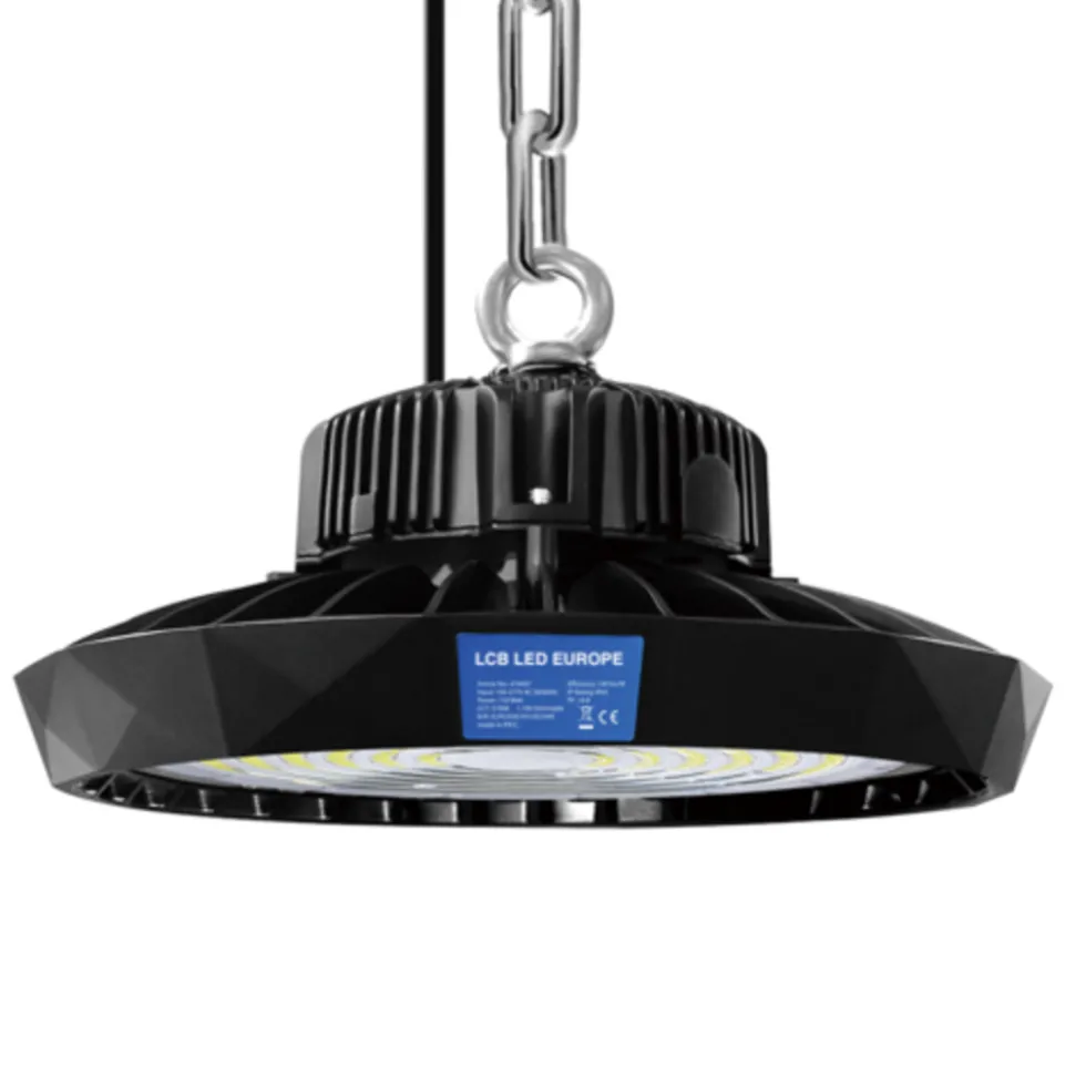LED UFO Hallenstrahler High Bay - 200W 190Lm pro Watt - 38.000 Lumen - 5000K - Max High Lumen - 5 Jahre Garantie