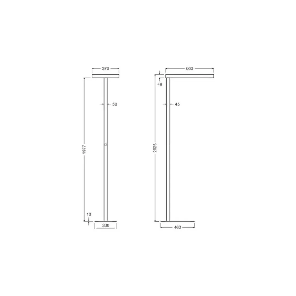 Ledvance Standleuchte Comfort Base Grau