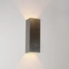 LED-Wandleuchte – Aluminium – VEGAS150 – nach oben und unten gerichtet – IP65 – 2 x 2,3 W, 2700 K – 150 mm