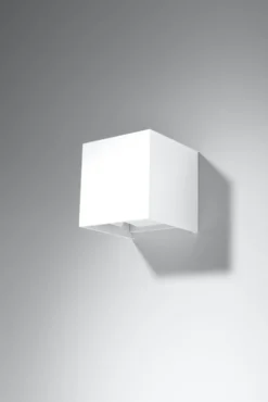 LED Wandleuchte LUCA Weiß - IP54 - 6W - 3000K Warmweiß