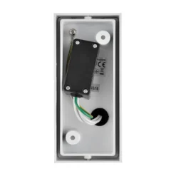 LED Wandleuchte rund Weiß - GU10 Fassung - IP44 - geeignet für 2 GU10 Spots