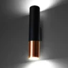 LED Wandleuchte Schwarz Kupfer LOOPEZ - 1 x GU10 Fassung - exkl. LED's