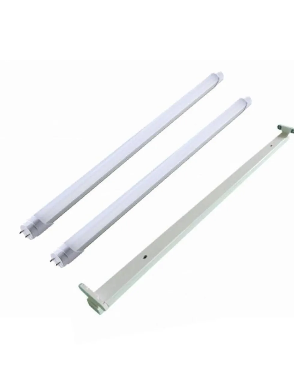 1.2m 36W LED Halterung + 2 LED Leuchtstoffröhren 4000k 840 Neutralweiß Komplettset
