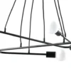 Pendelleuchte ASTRAL 6 Schwarz - 6x E27 Fassung - max. 6x60W - exkl. LED's