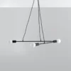 Pendelleuchte ASTRAL 3 Schwarz - 3x E27 Fassung - max. 3x60W - exkl. LED's