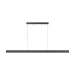 Pendelleuchte 120cm Balken LED - 30W 3000Lm - Schwarz - CCT-Schalter (3000/4000/6500K) - Nicht dimmbar