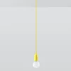 Pendelleuchte DIEGO 1 Gelb - 1x E27 Fassung - max. 60W - exkl. LED's