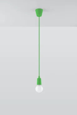 Pendelleuchte DIEGO 1 Grün - 1x E27 Fassung - max. 60W - exkl. LED's