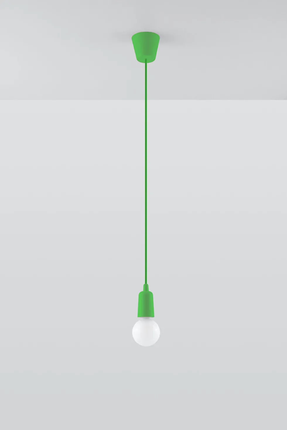 Pendelleuchte DIEGO 1 Grün - 1x E27 Fassung - max. 60W - exkl. LED's