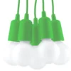 Pendelleuchte DIEGO 5 Grün - 5x E27 Fassung - max. 5x60W - exkl. LED's