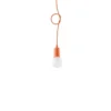 Pendelleuchte DIEGO 1 Orange - 1x E27 Fassung - max. 60W - exkl. LED's