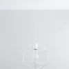Pendelleuchte GASPARE Weiß - 1x E27 Fassung - max. 60W - exkl. LED's
