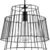 Pendelleuchte GATE Schwarz - 1x E27 Fassung - max. 60W - exkl. LED's