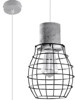 Pendelleuchte LUGO - 1x E27 Fassung - max. 60W - exkl. LED's