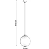 Pendelleuchte UGO 20 - 1x E27 Fassung - max. 60W - exkl. LED's