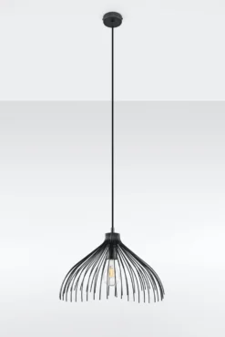 Pendelleuchte UMB Schwarz - 1x E27 Fassung - max. 60W - exkl. LED's