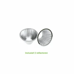 3-Phasen LED Schienenstrahler Andromeda – 4000 K – 25–27 W Multi-Lumen-Schalter – 170×74 mm – Schwarz